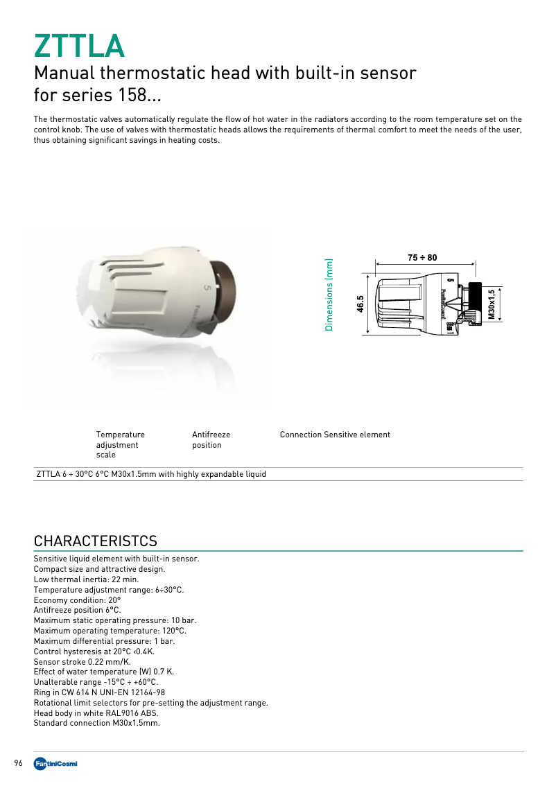 Imagen de la primera página del manual del dispositivo ZTTLA