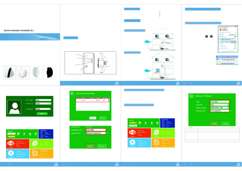 Imagen de la primera página del manual del dispositivo I-WL-REPEATER