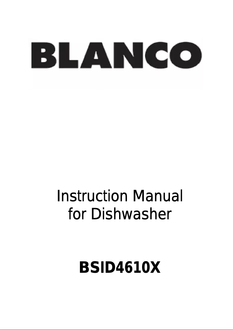 Imagen de la primera página del manual del dispositivo BSID4610X