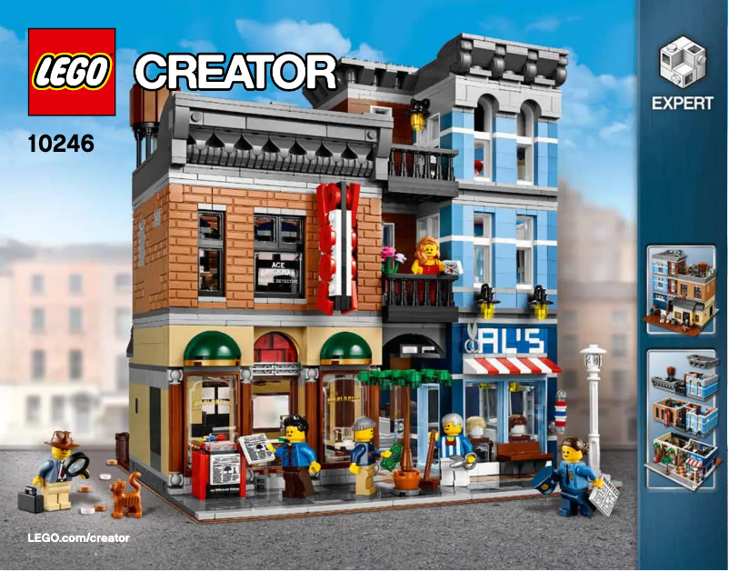 Imagen de la primera página del manual del dispositivo Creator Expert 10246