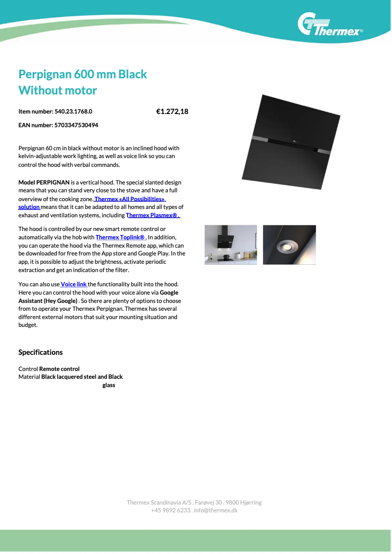 Imagen de la primera página del manual del dispositivo Perpignan