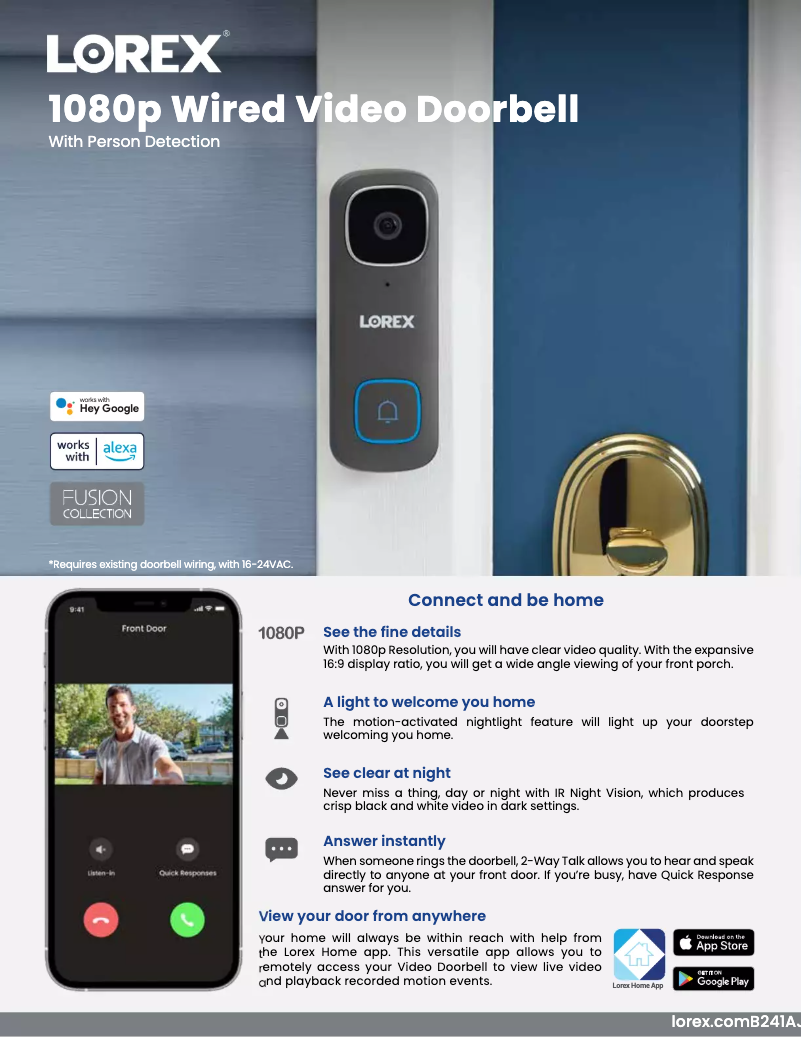 Imagen de la primera página del manual del dispositivo B241AJD-E