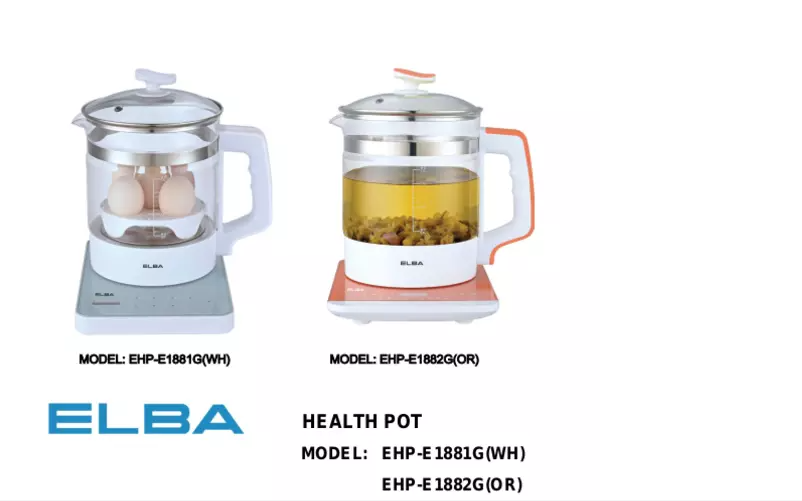 Página 1 del manual Manual de usuario Elba EHP-E1882G(OR)