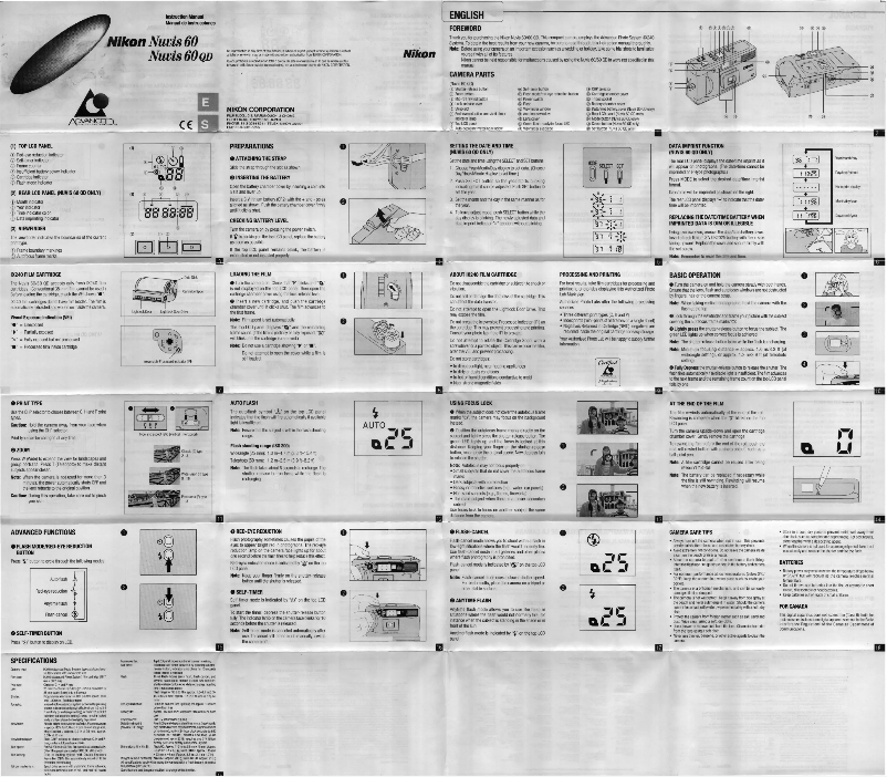 Imagen de la primera página del manual del dispositivo Nuvis 60