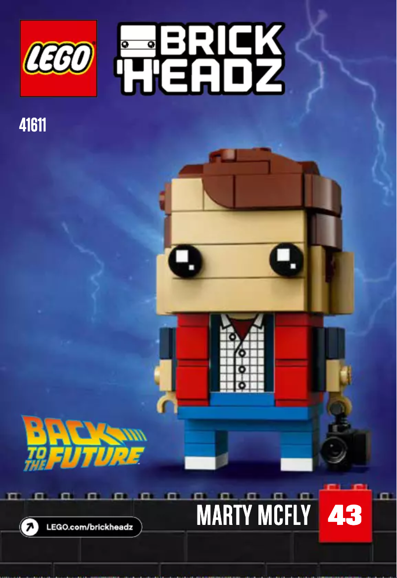 Imagen de la primera página del manual del dispositivo Brickheadz 41611