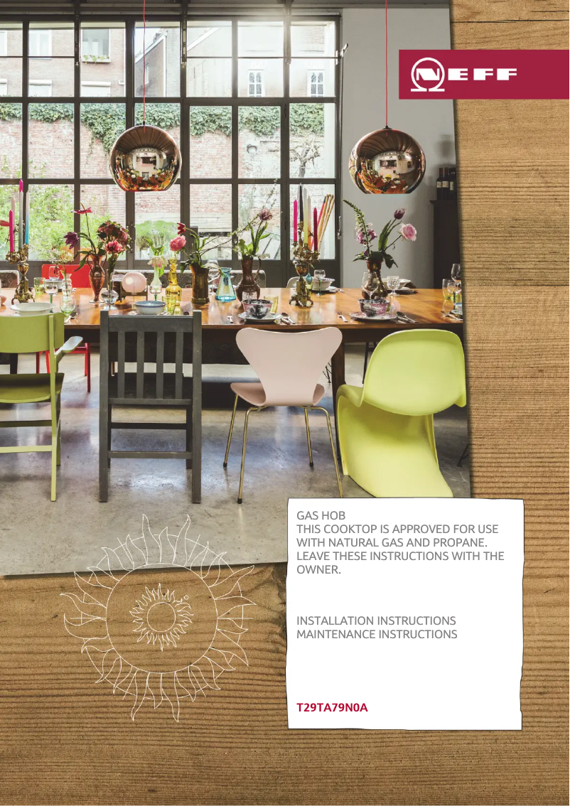 Imagen de la primera página del manual del dispositivo T29TA79N0A