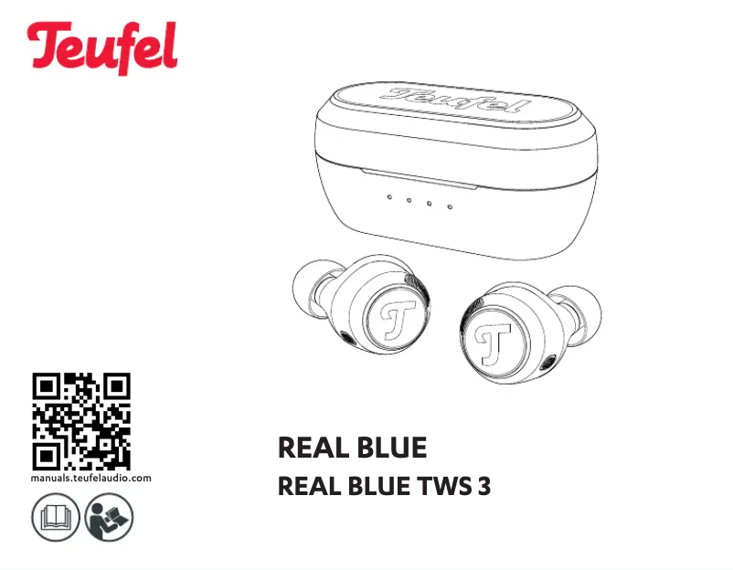 Imagen de la primera página del manual del dispositivo Real Blue TWS 3