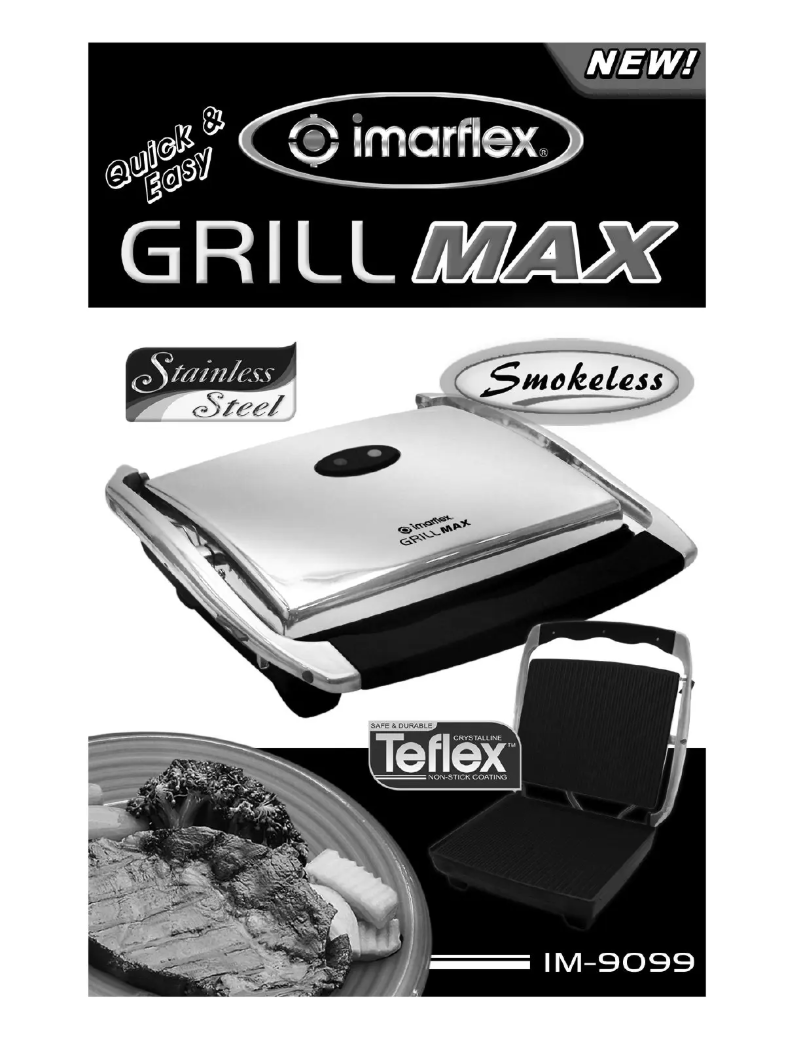 Página 1 del manual Manual de usuario Imarflex IM-9099