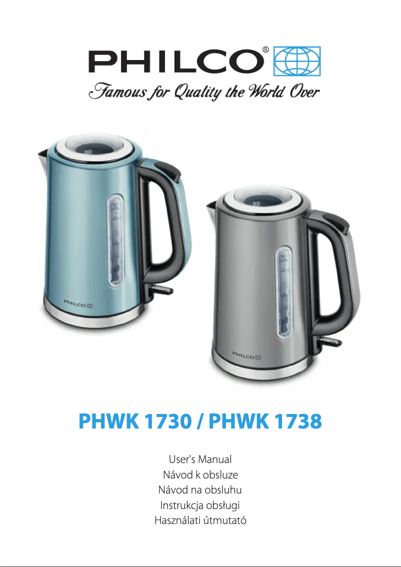 Página 1 del manual Manual de usuario Philco PHWK 1730
