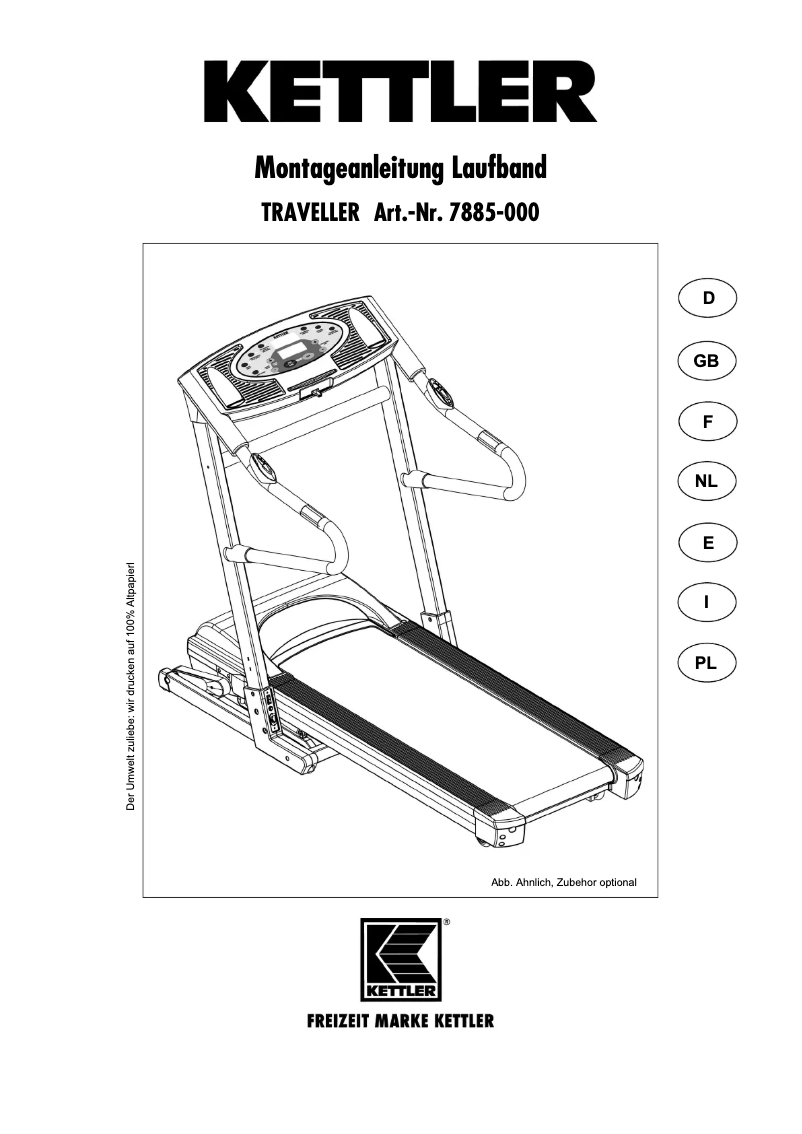 Imagen de la primera página del manual del dispositivo Traveller