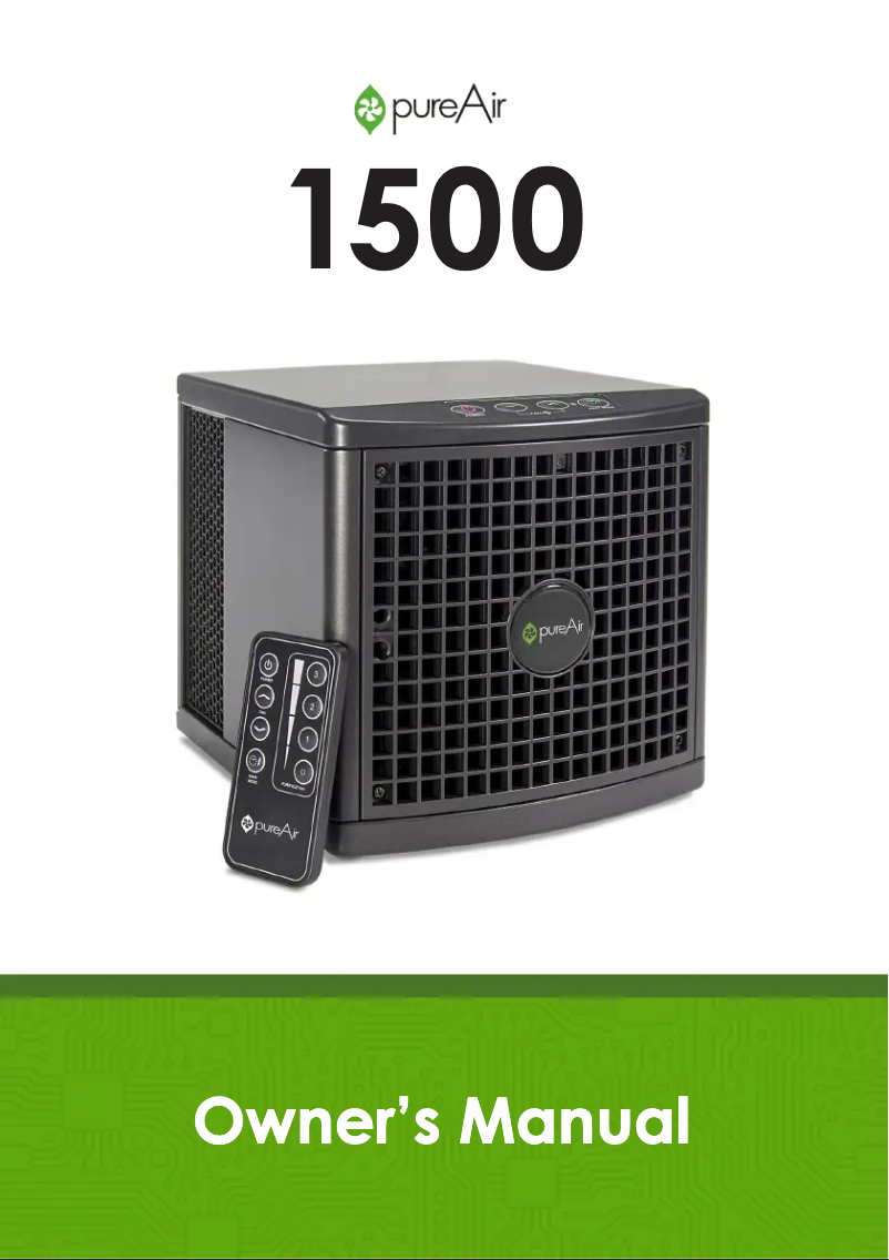 Página 1 del manual Manual de usuario Greentec 1500