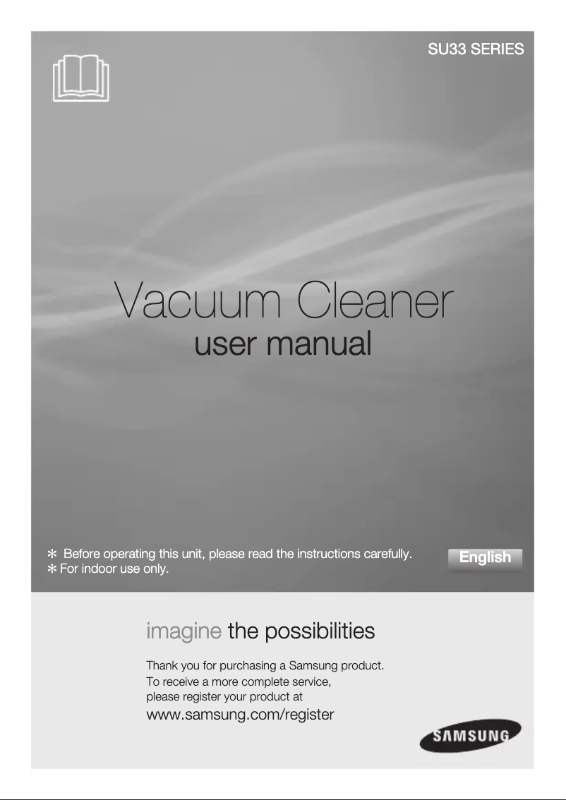 Imagen de la primera página del manual del dispositivo SU3354