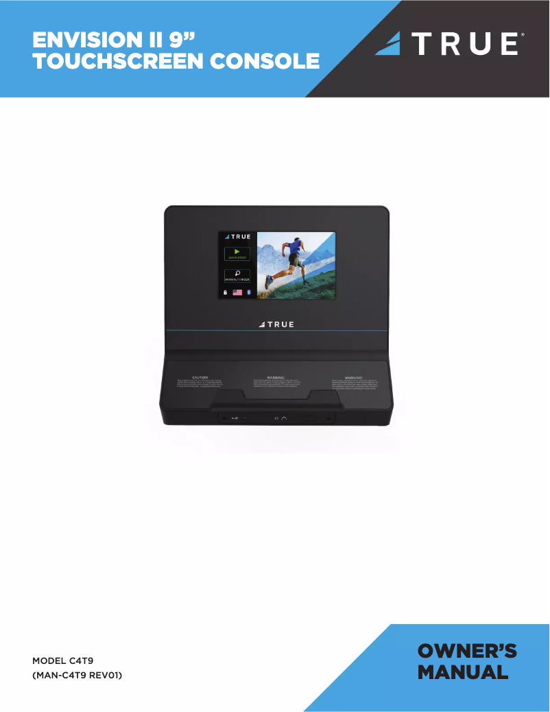 Imagen de la primera página del manual del dispositivo C4T9