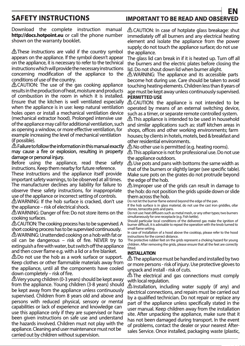 Imagen de la primera página del manual del dispositivo HAGS 72F/BK