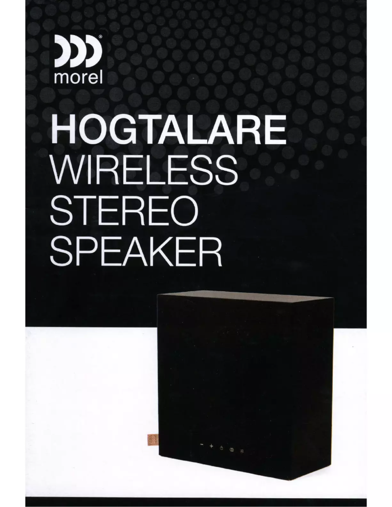 Imagen de la primera página del manual del dispositivo Högtalare