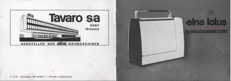 Imagen de la primera página del manual del dispositivo Lotus EC