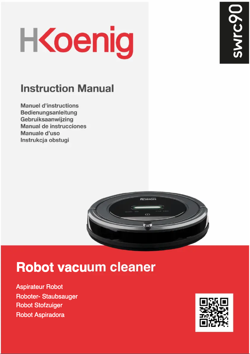 Imagen de la primera página del manual del dispositivo SWRC90