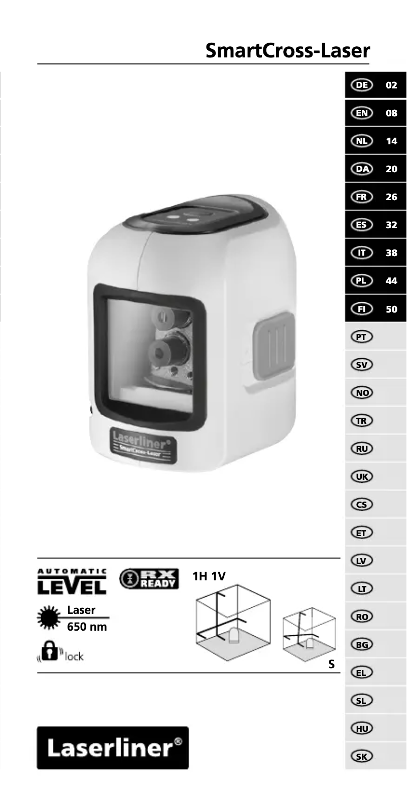 Página 1 del manual Manual de usuario Laserliner 081.114A