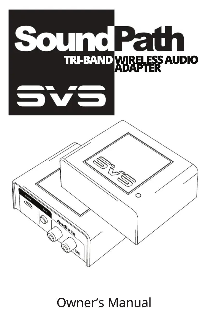 Página nº 1 - Manual de usuario SVS SoundPath Tri-Band