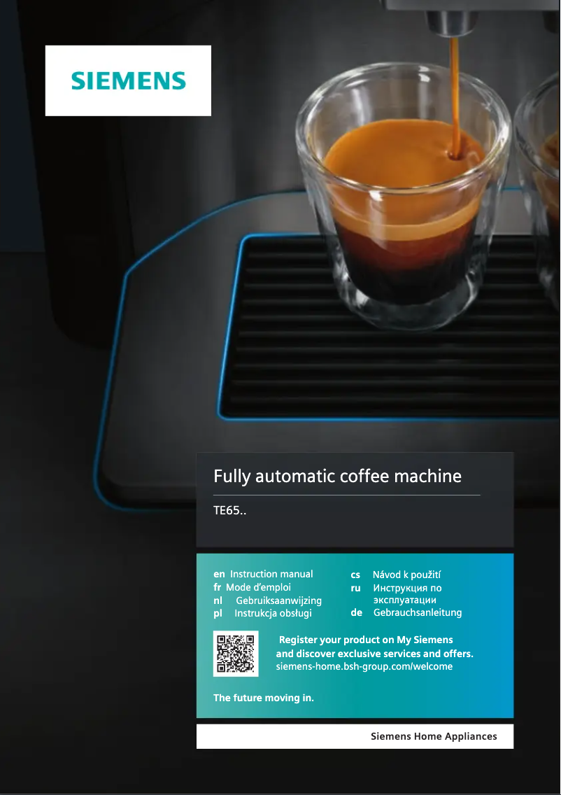 Imagen de la primera página del manual del dispositivo TE1319RW