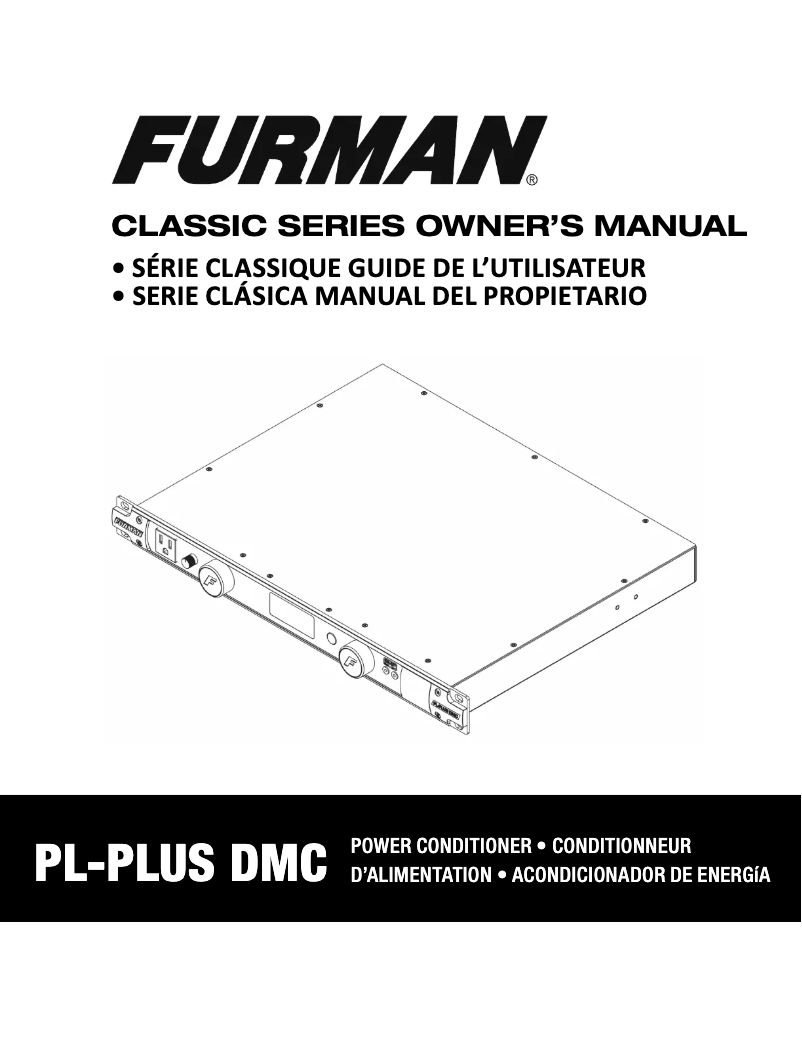 Imagen de la primera página del manual del dispositivo PL-PLUS DMC