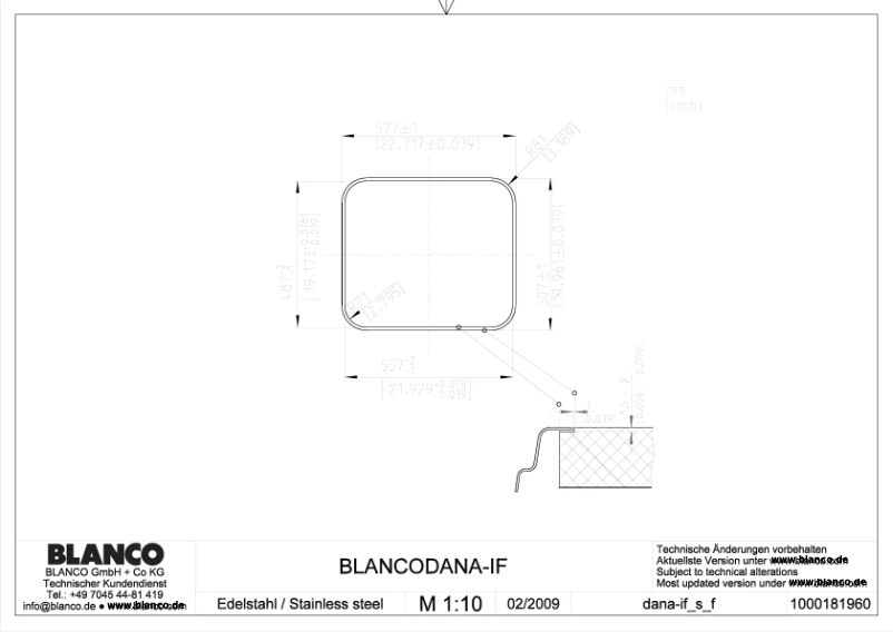 Imagen de la primera página del manual del dispositivo DANA-IF