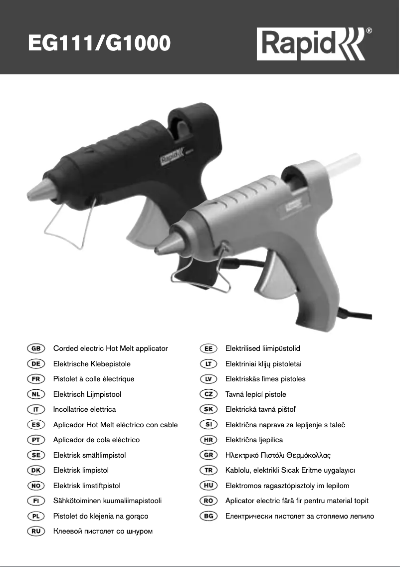 Imagen de la primera página del manual del dispositivo Fun2Fix G1000