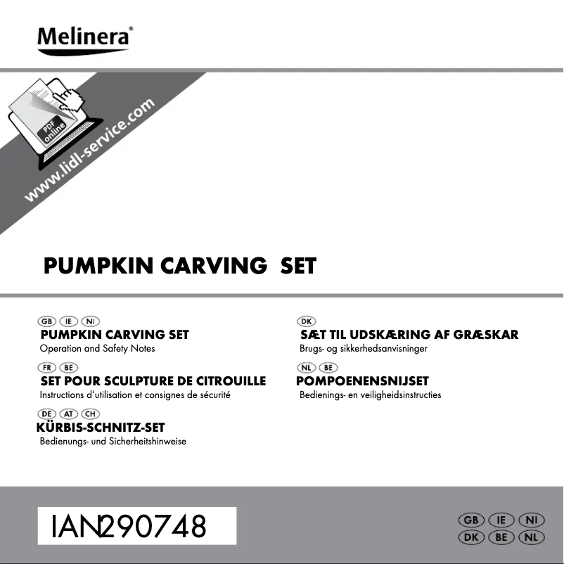 Imagen de la primera página del manual del dispositivo IAN 290748