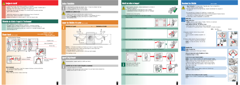 Página 1 del manual Guía de instalación Bosch WLO24160FF