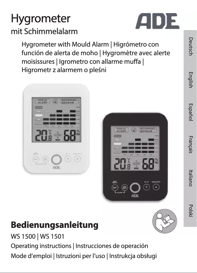 Página 1 del manual Manual de usuario ADE WS 1500