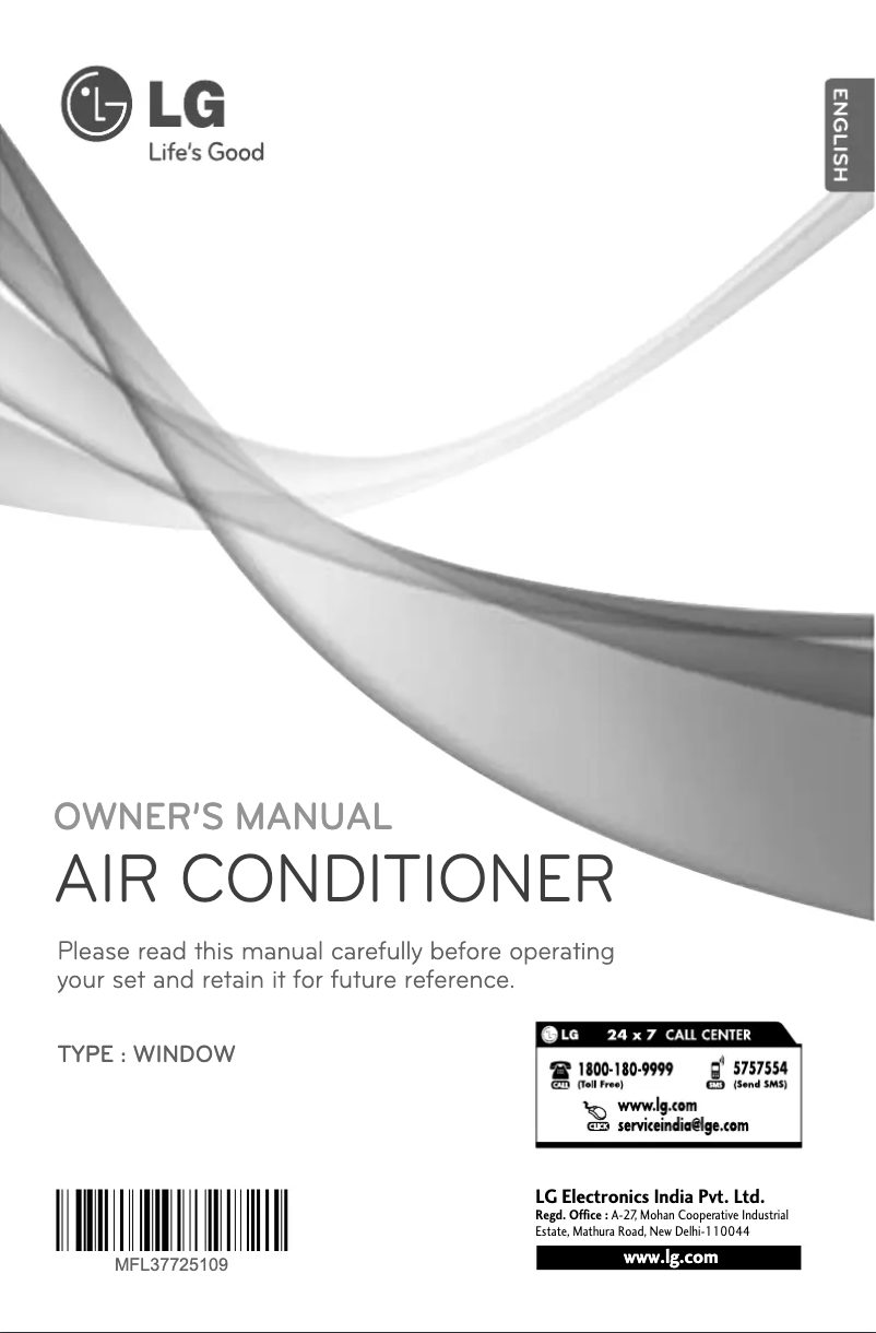 Página nº 1 - Manual de usuario LG LWA6CP1F