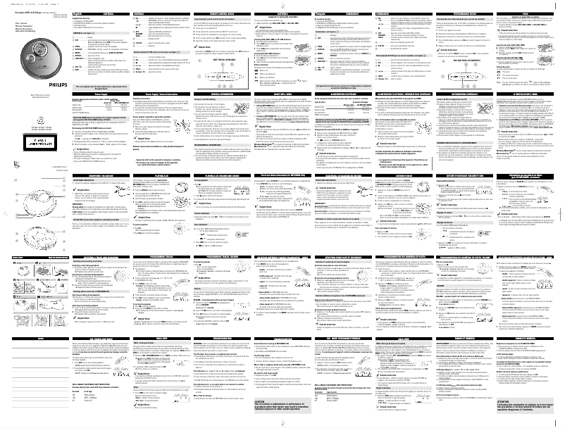 Imagen de la primera página del manual del dispositivo EXP3361