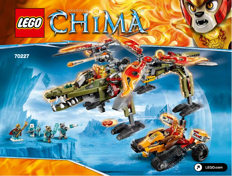 Página 1 del manual Manual de usuario Lego Chima 70227