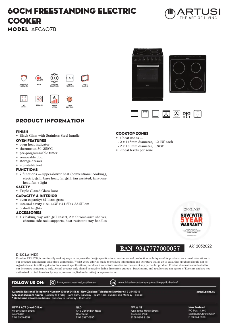 Imagen de la primera página del manual del dispositivo AFC607B
