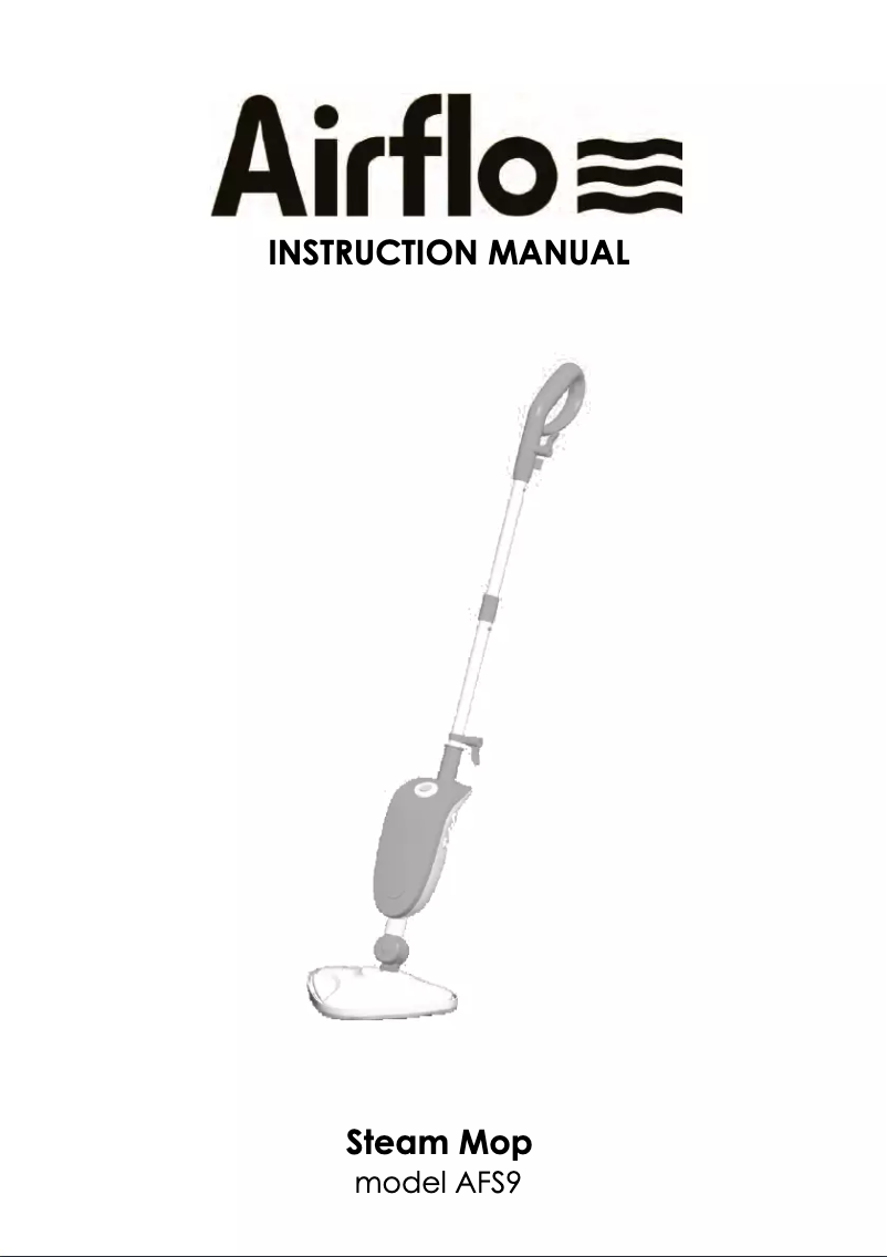 Página 1 del manual Manual de usuario Airflo AFS9