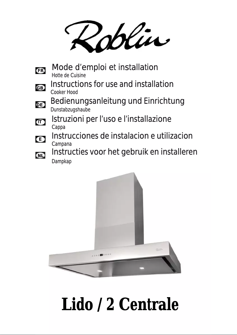 Imagen de la primera página del manual del dispositivo Lido 2