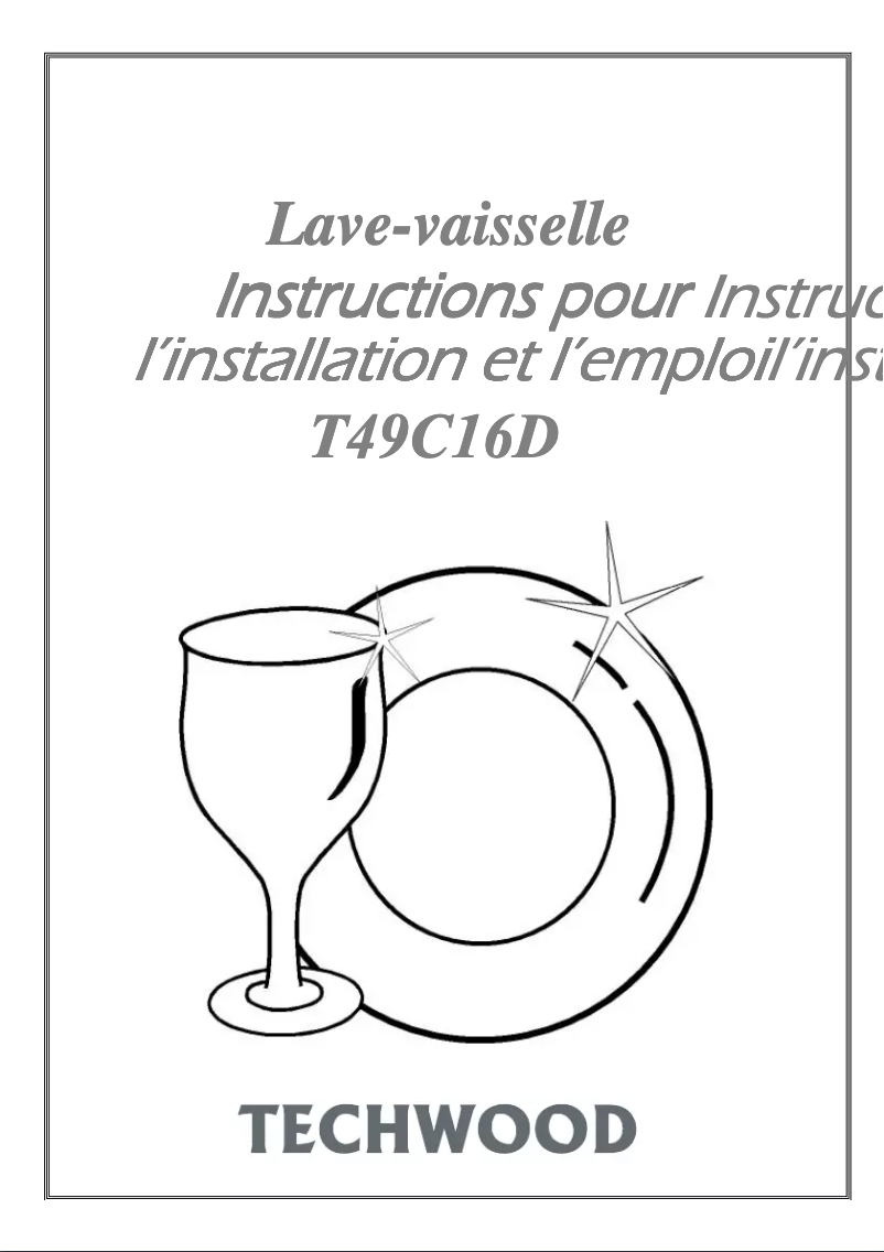 Imagen de la primera página del manual del dispositivo T49C16D