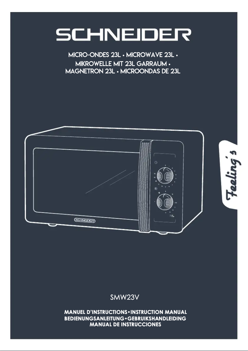 Imagen de la primera página del manual del dispositivo SMW23VMP