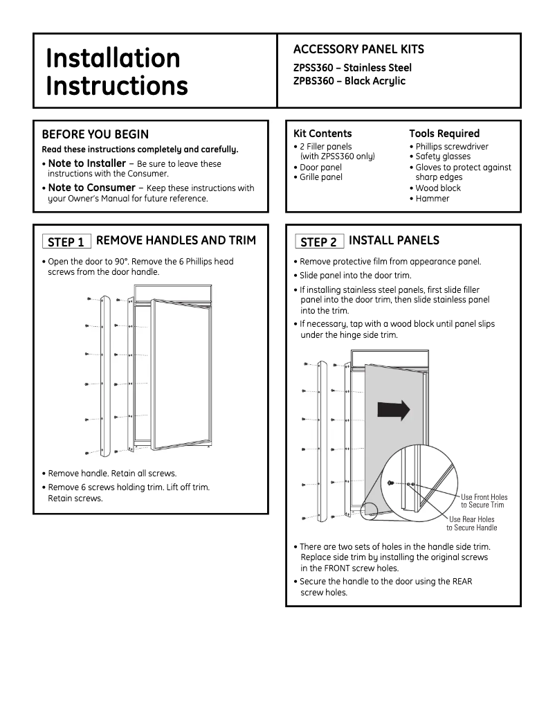 Imagen de la primera página del manual del dispositivo ZPSS360