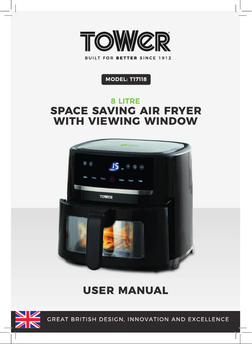 Imagen de la primera página del manual del dispositivo Vortx T17118