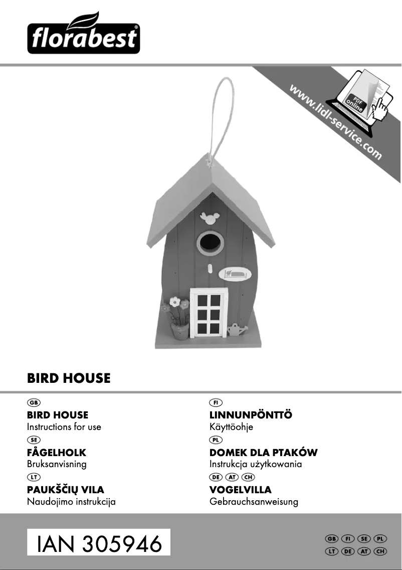 Imagen de la primera página del manual del dispositivo IAN 305946