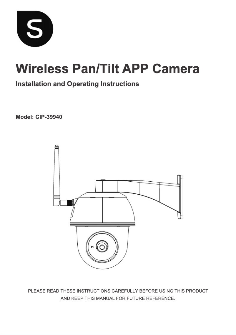 Página 1 del manual Manual de instrucciones Smartwares CIP-39940