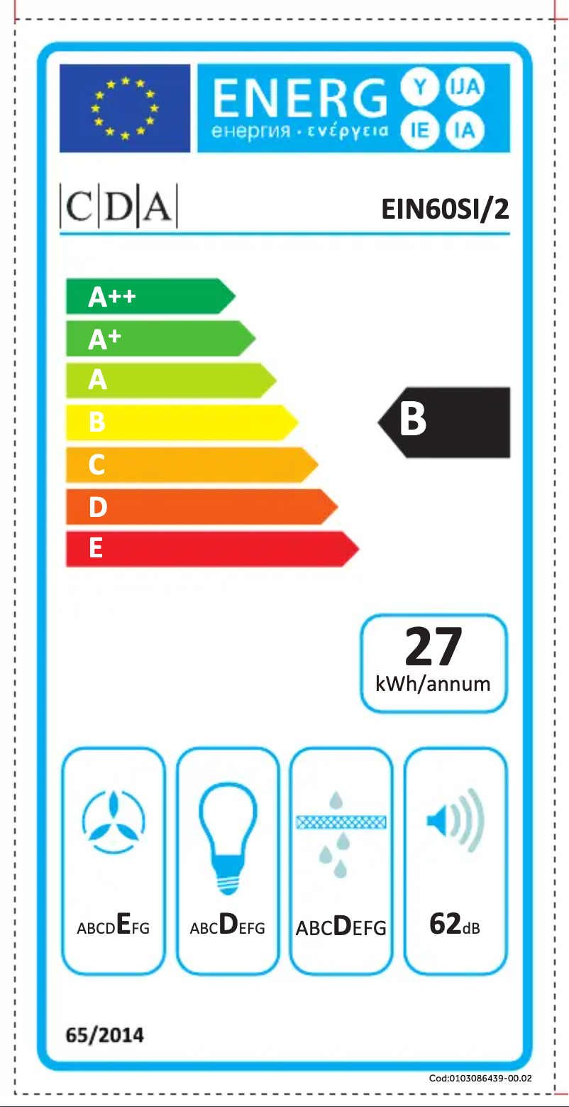 Imagen de la primera página del manual del dispositivo EIN60FSI