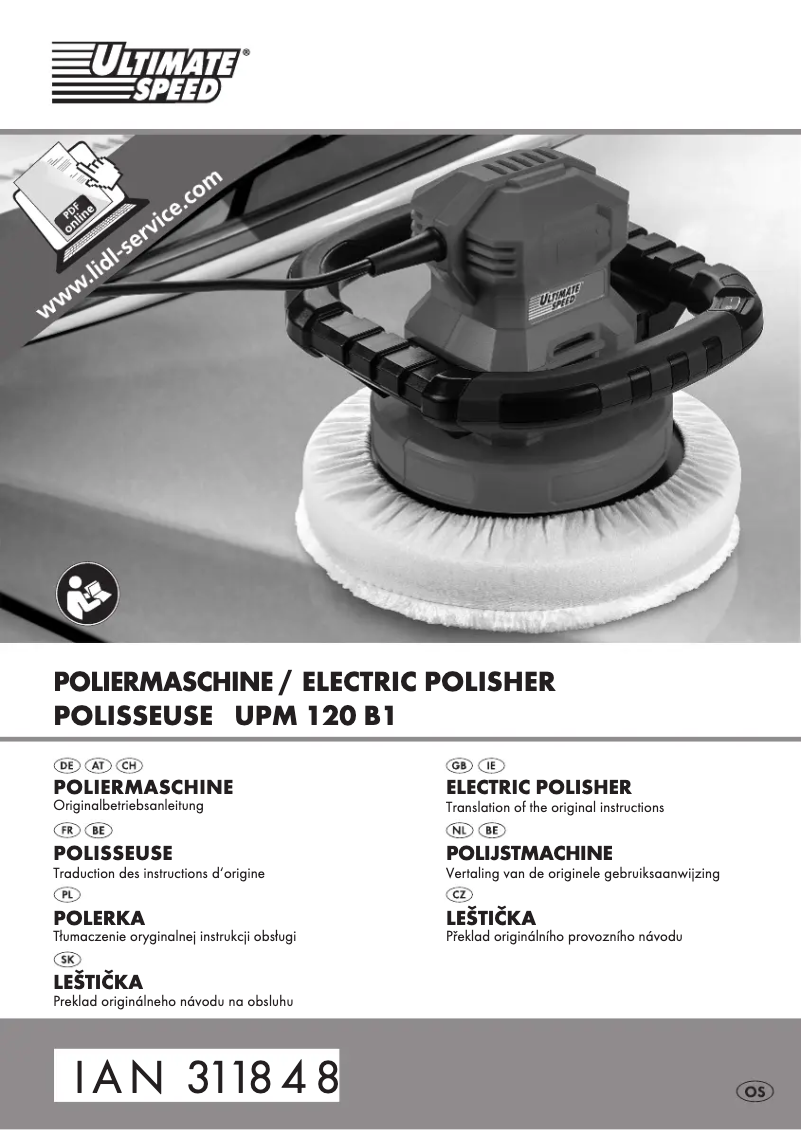 Página nº 1 - Manual de usuario Ultimate Speed UPM 120 B1