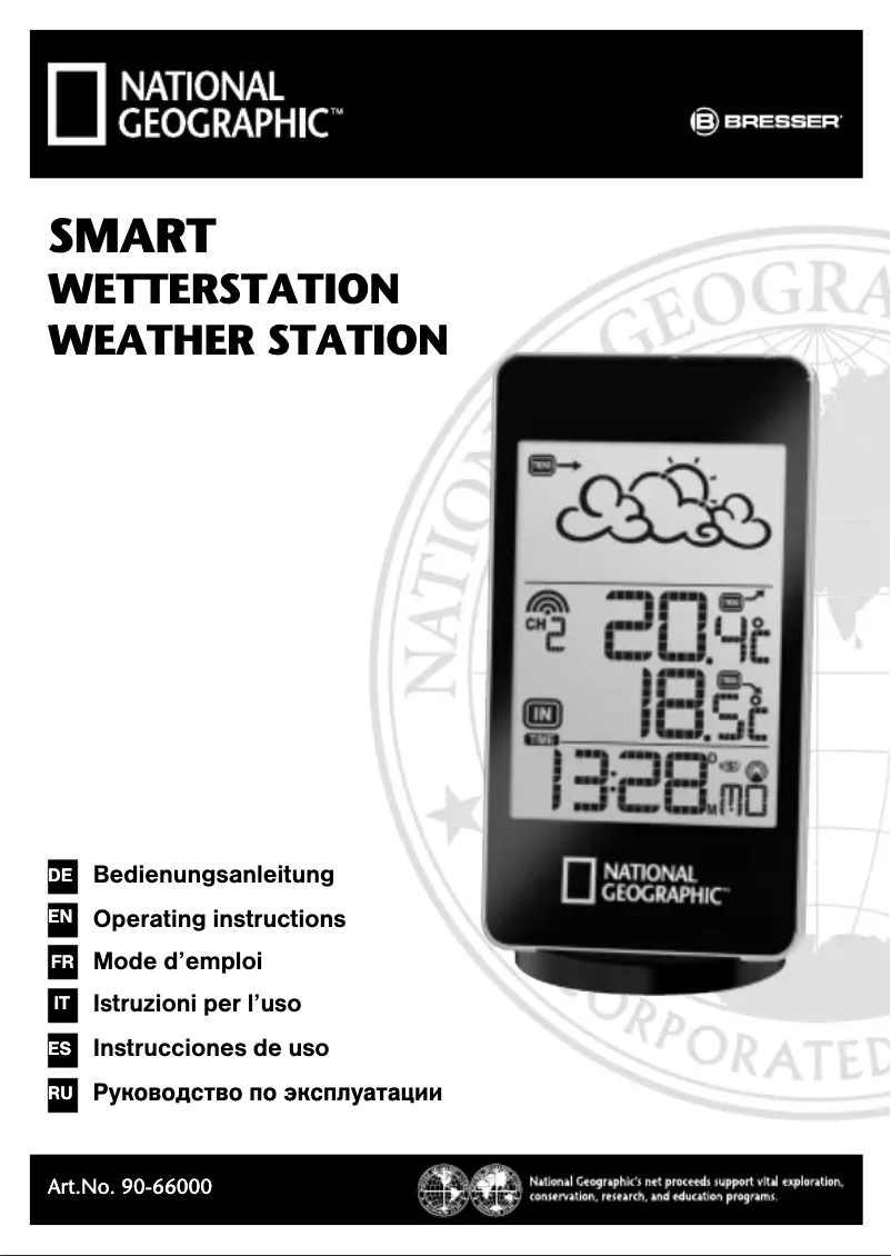 Página 1 del manual Manual de usuario National Geographic Basic 90-66000