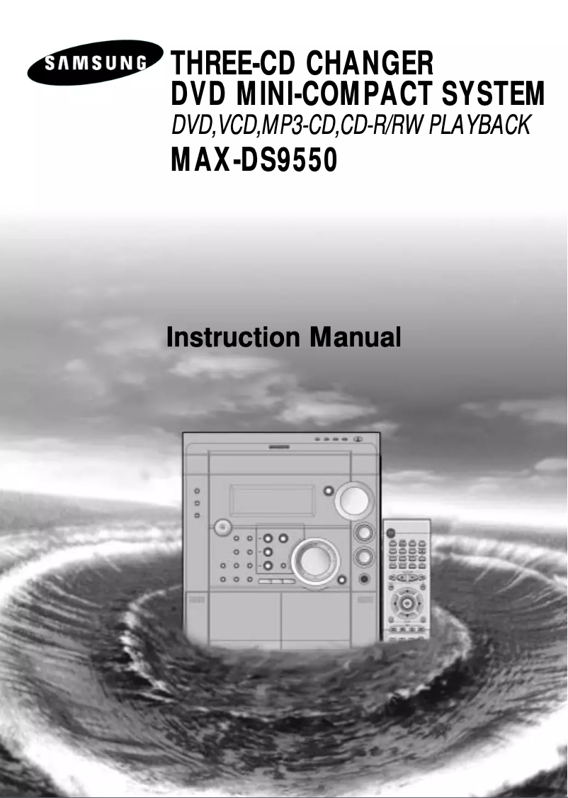 Página 1 del manual Manual de usuario Samsung MAX-DS720