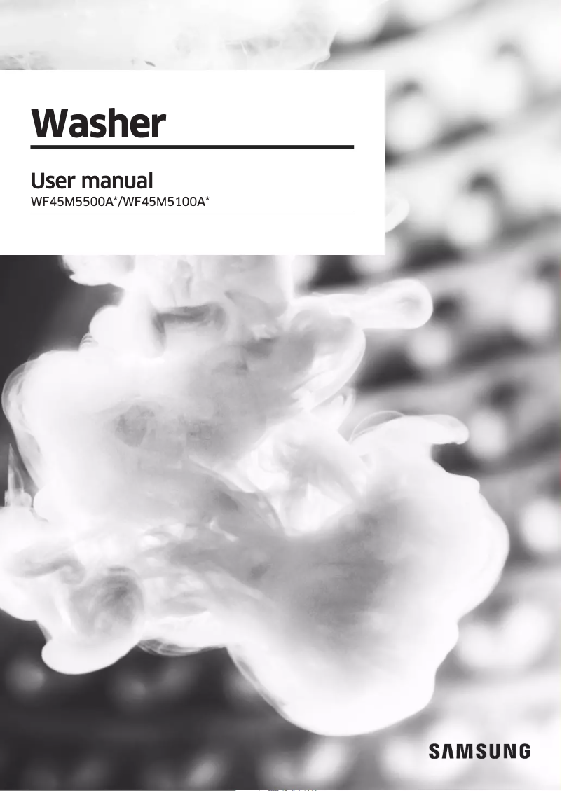 Imagen de la primera página del manual del dispositivo WF20M5500AP