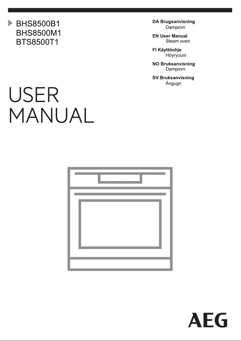 Página nº 1 - Manual de usuario AEG BHS8500B1