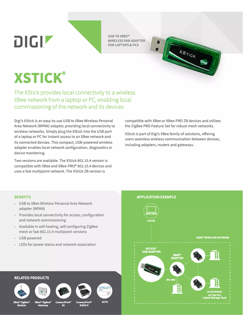 Página 1 del manual Manual de usuario Digi XU-A11