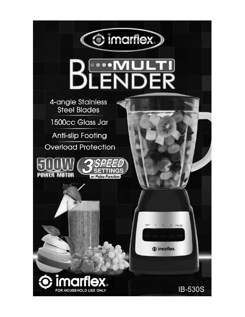 Página nº 1 - Manual de usuario Imarflex IB-530S